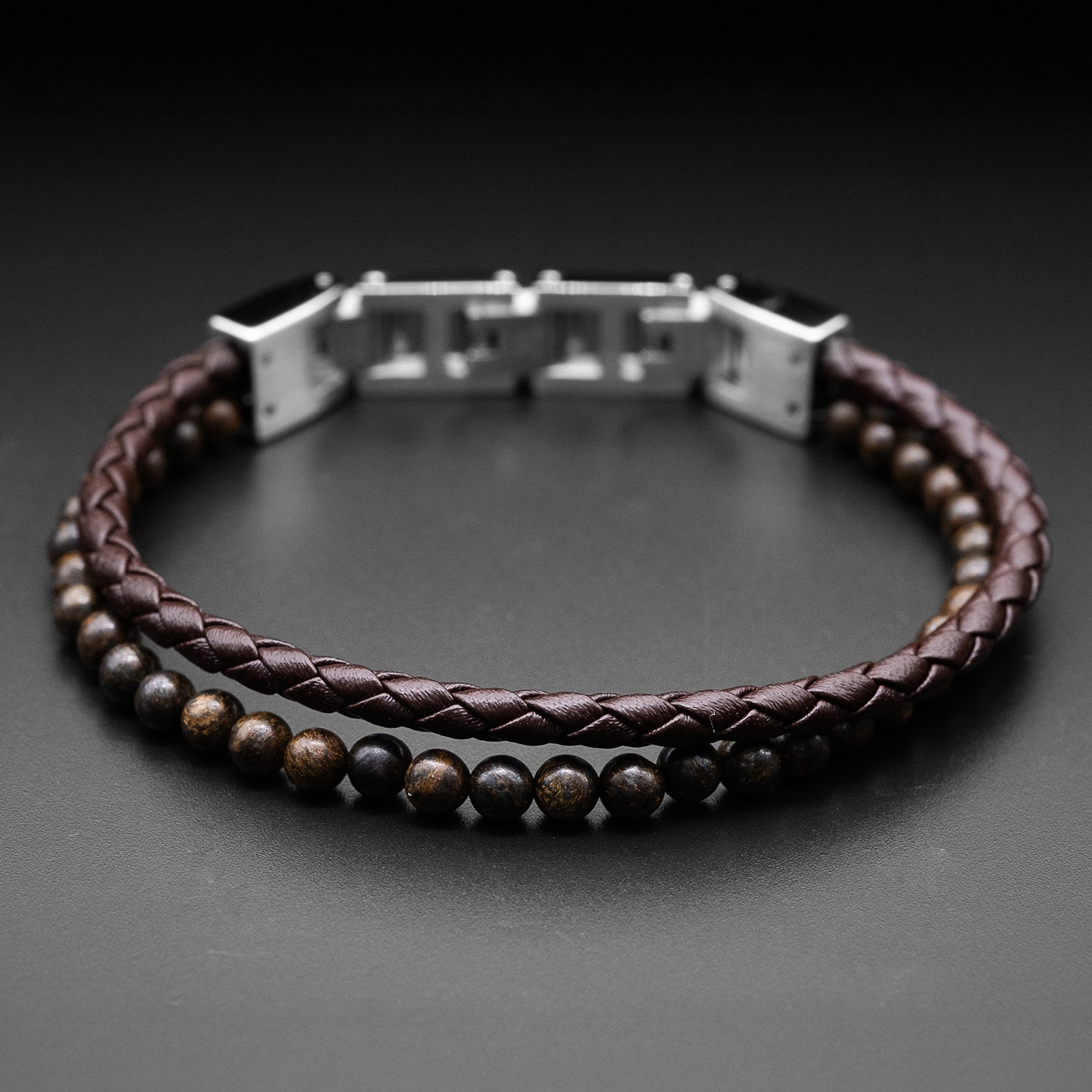 Armband Tyler Tigerauge Schmal