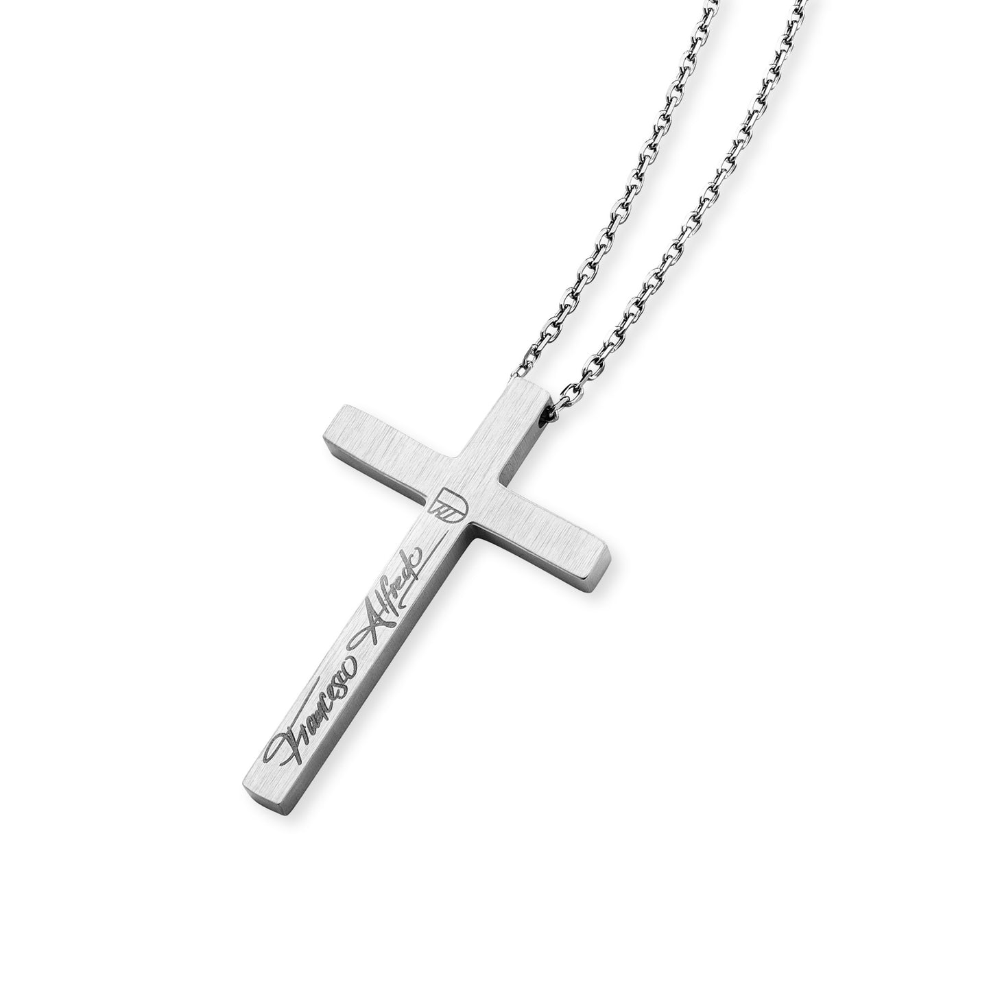 Halskette Francesco mit Kreuz Anhänger - SAVE BRAVE