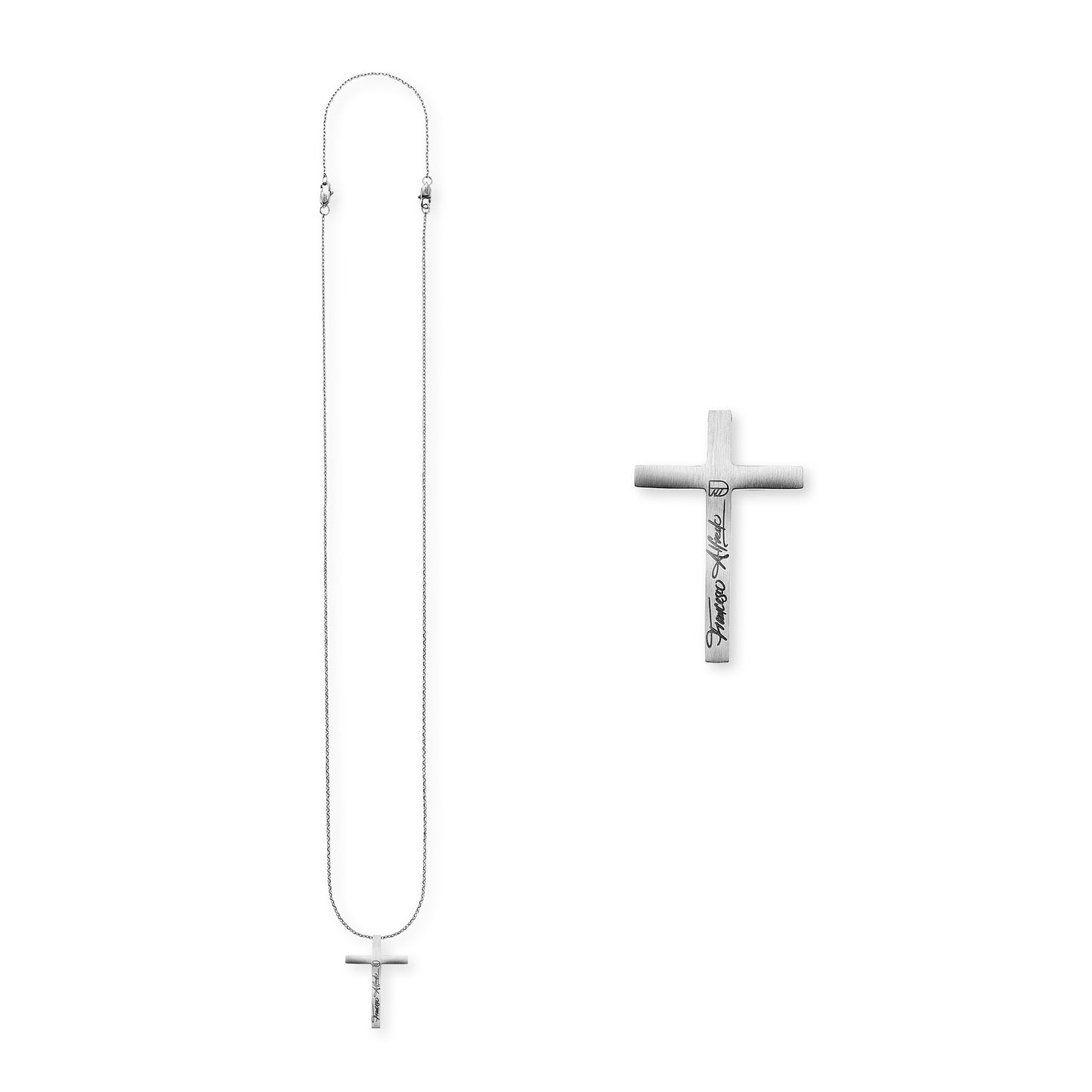 Halskette Francesco mit Kreuz Anhänger - SAVE BRAVE