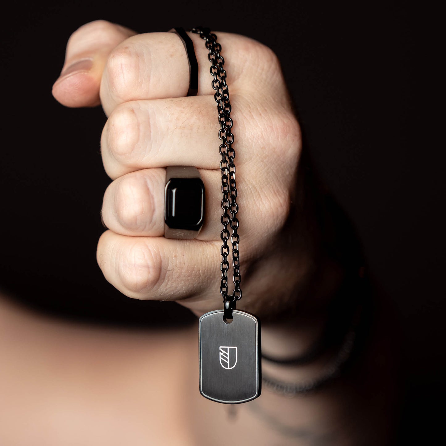 Halskette Francesco mit Dogtag - SAVE BRAVE