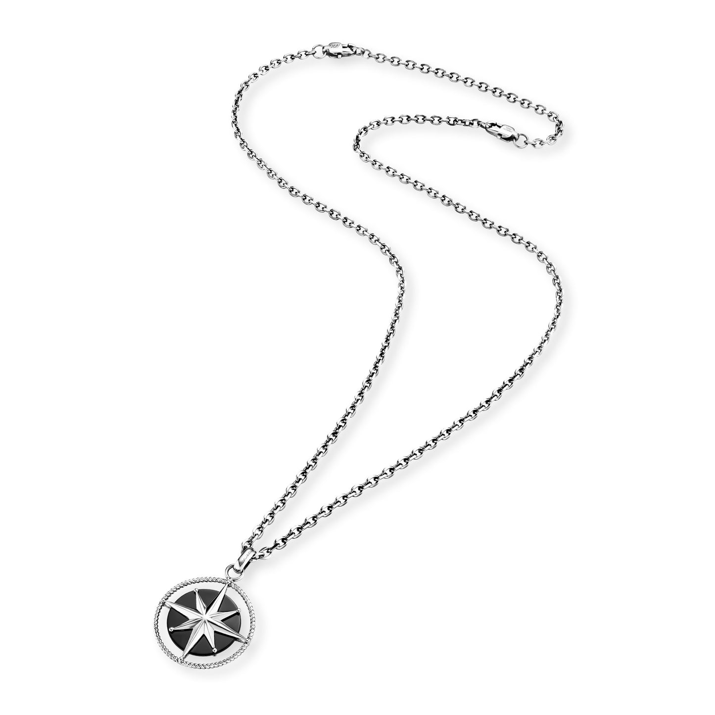 Kette Polar mit schwarzem Onyx - SAVE BRAVE