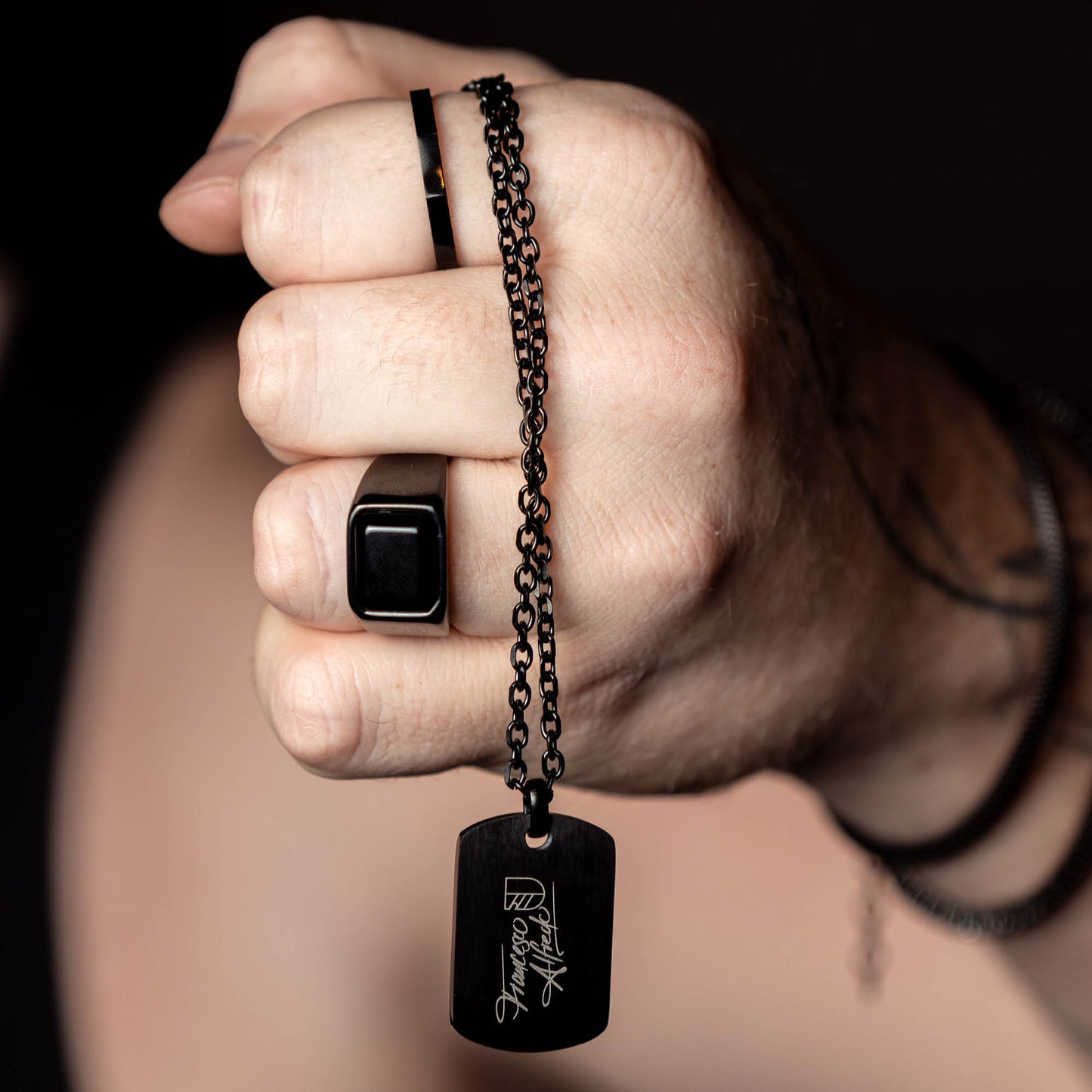 Ring Francesco mit Onyx - SAVE BRAVE