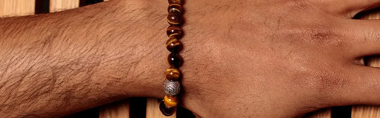 Naturstein-Schmuck für Herren von SAVE BRAVE