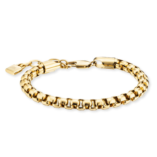 Armband Box-kette gold