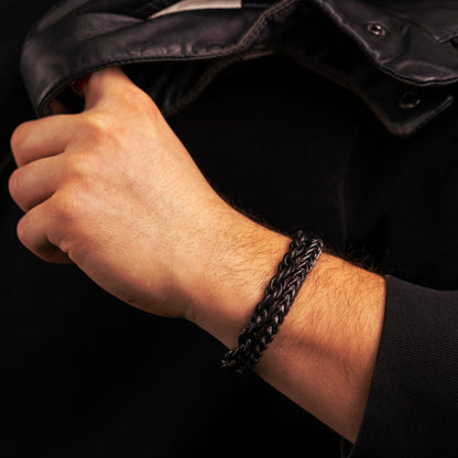 Gliederarmband Justin aus Edelstahl - SAVE BRAVE