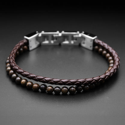 Armband Tyler Tigerauge Schmal