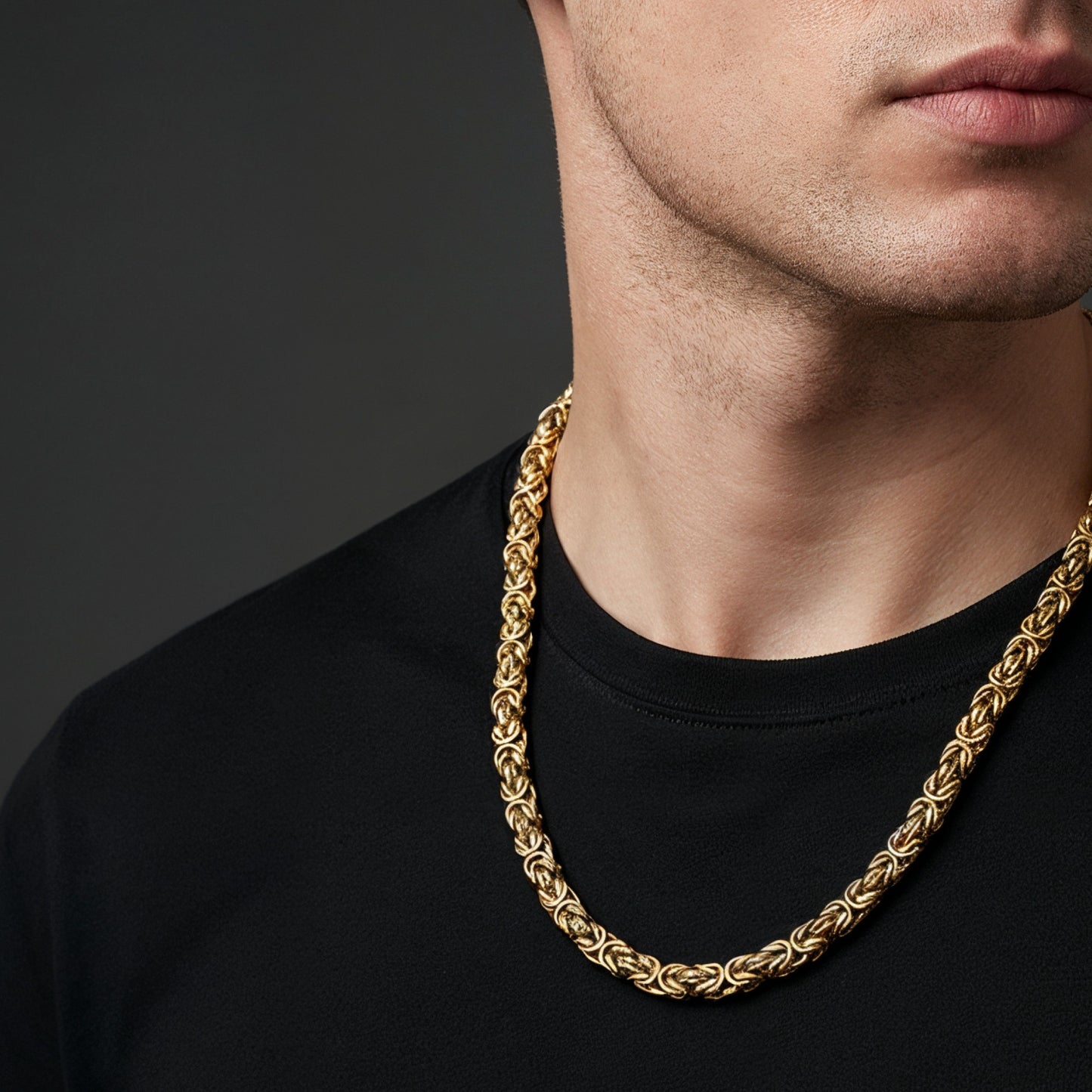 Königskette Larry Gold