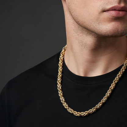 Königskette Larry Gold