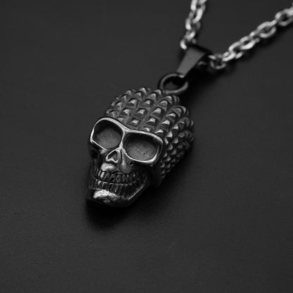 Ankerkette Ralph mit Totenkopfanhänger - SAVE BRAVE
