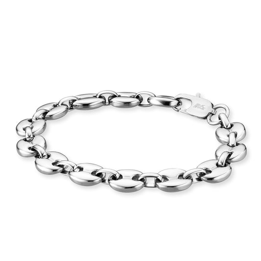 Schiffsankerarmband Cameron silber  aus Edelstahl - Schmuckzeit Europe GmbH